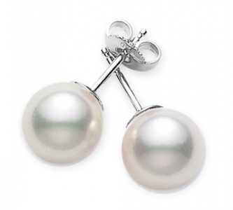 Classic Stud Pearl Earrings