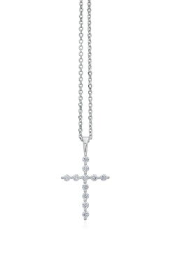 0.22CT Diamond Cross Pendant 