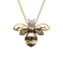 Bumble Bee Diamond Pendant