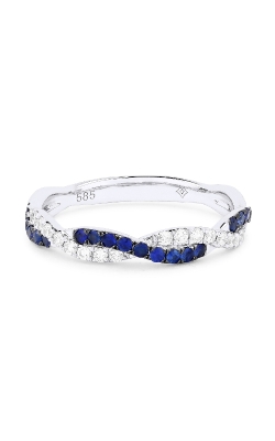 Sapphire and Diamond Crossover Band