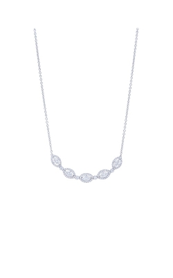 1.11CT Marquise Diamonds Necklace 