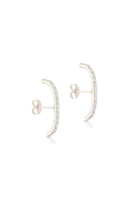 14K White Gold Diamond Super Earrings