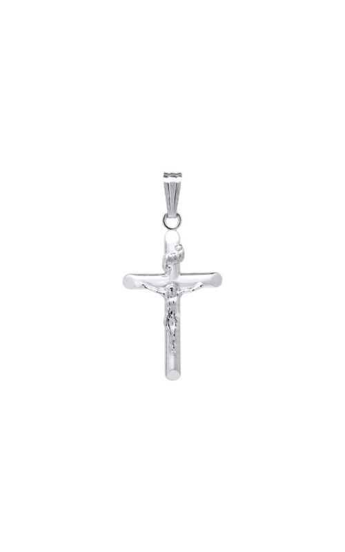 Sterling Silver Crucifix Pendant, 15