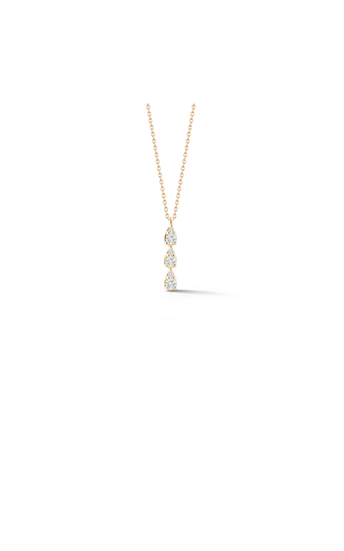 14K Yellow Gold Sophia Ryan Triple Teardrop Necklace