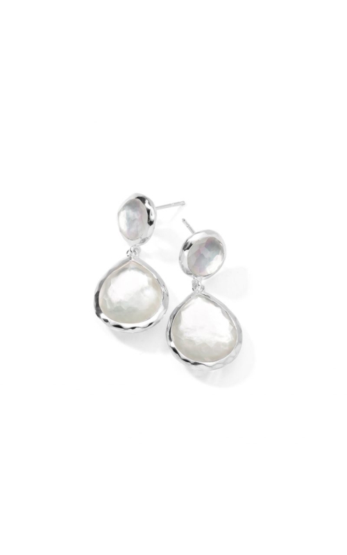 2-Stone Earrings in Sterling Silver