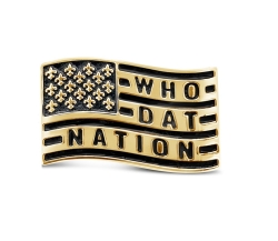 WHO DAT NATION PIN 458-00025