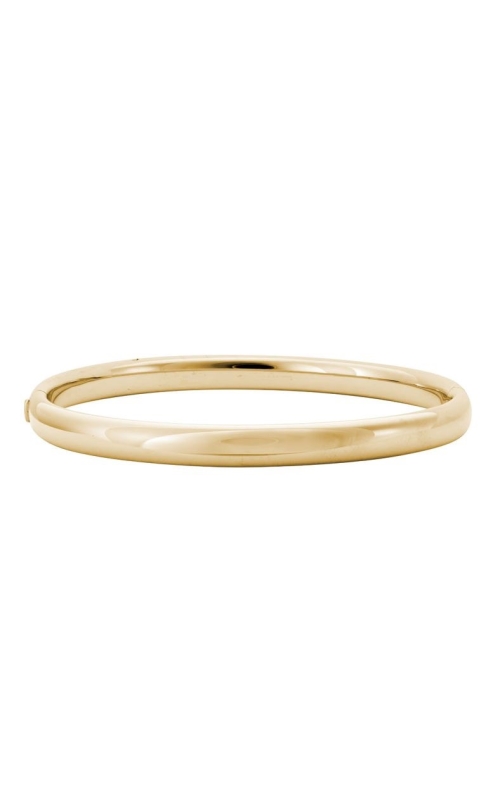 14K Yellow Gold 6mm Bangle Bracelet