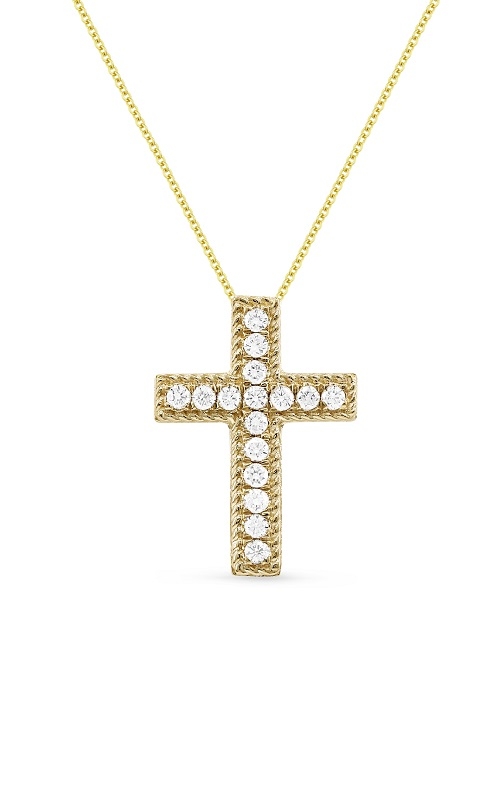 0.21CT  Diamond Cross Pendant