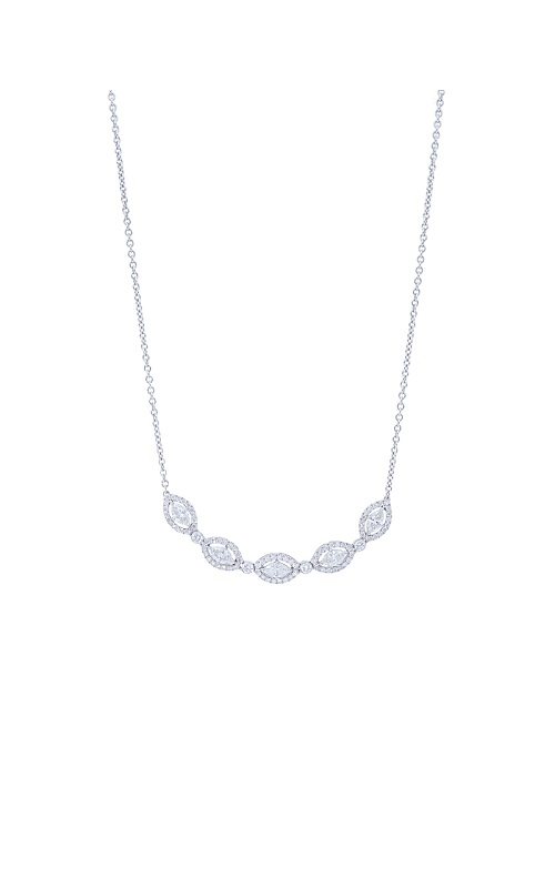 1.11CT Marquise Diamonds Necklace